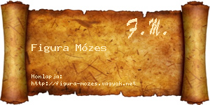 Figura Mózes névjegykártya